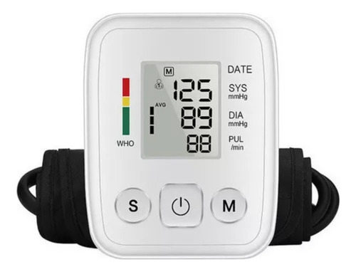 Medidor digital de presión arterial para brazos