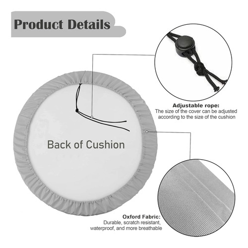Funda De Cojín Para Sofá Cama De 66 Pulgadas, Para Patio, Im