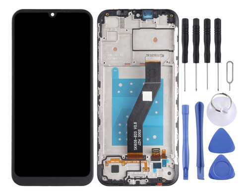 Sjpm Pantalla Tft Lcd Negra For Motorola Moto E6s Xt2053