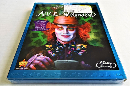  Blu-ray:  Alice In Wonderland     