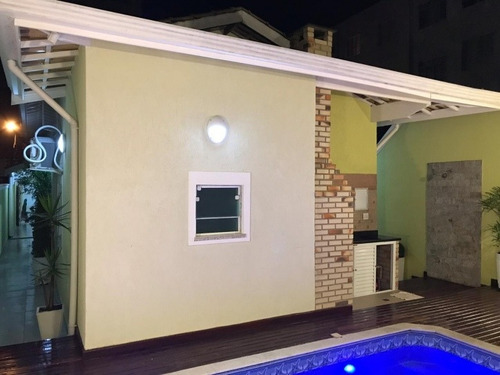 Imagem 13 de 15 de Sobrado De 3 Dorms Alto Padrão Com Piscina Na Vl. Caiçara 200m Da Praia - 1321