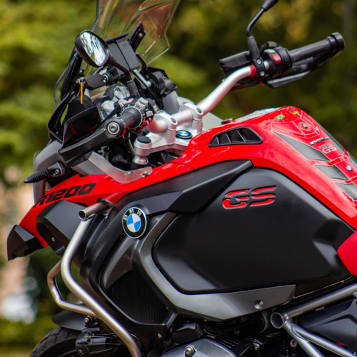 Imagem 5 de 10 de Moto Bmw R 1200 Gs Adventure 2019 Vermelha Com Baixo Km