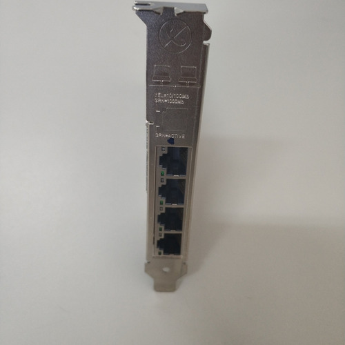 Placa De Rede Quad Gigabit Dell R519p Broadcom 5709 Pci-e (Usado)