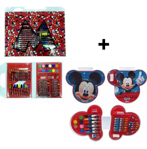 Mega Set De Arte Mickey Racers + De 100 Piezas 100% Original