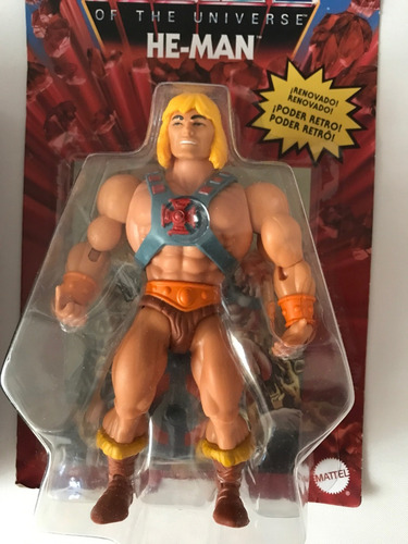 He-man Y Gato Guerrero Battle Cat Motu Origins Retro Amos De (Usado)
