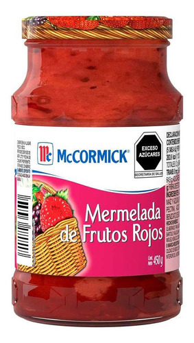 Mermelada De Frutos Rojos Mccormick 450g