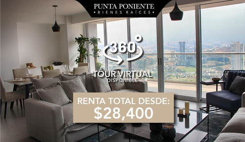 Imagen 1 de 30 de Nuevo Departamento En Bosque Real En Renta De 2 Recámaras