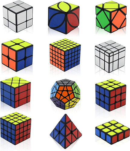 Cubo Magico Paquete De 12 Unidades Qiyi