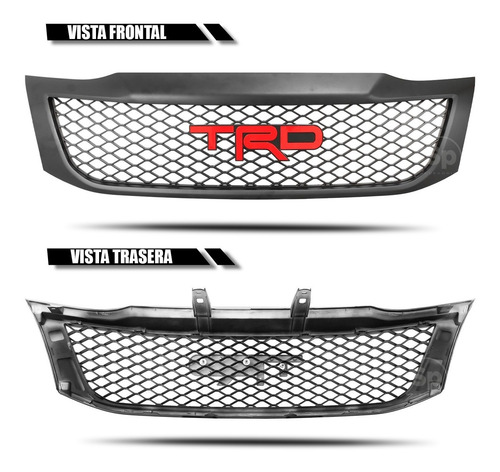 Parrilla Trd Para Toyota Hilux 2012/2013/2014/2015