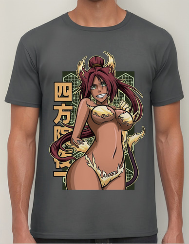 Playera Bleach Yoruichi Shihin Demon Hentai Ecchi #0002388