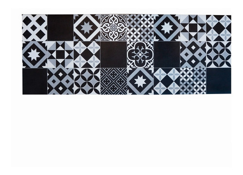 Alfombra Moderna Vinilica Ibiza 60x200 Cocina Galeria Balcon