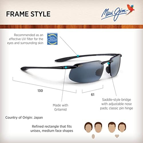 Maui Jim Kanaha - Gafas De Sol Polarizadas Para Hombre Y Muj