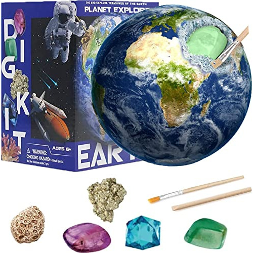 Earth Crystal Growing Dig Kit, Stem Projects Science Ki...