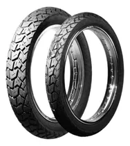 Comprar Par Pneus 90u002F90-19 Dianteiro + 110u002F90-17 Traseiro Para Motos