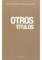 Comprar Libro Otros Títulos