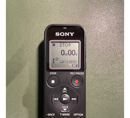 Grabadora De Voz Digital Sony Icd Px470