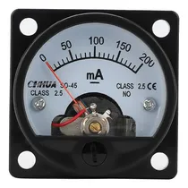 Comprar Amperímetro Analógico So-45 Dc0-200ma Medidor De Panel Circu