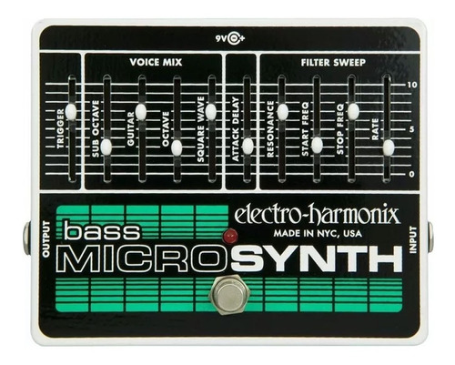 Pedal Sinte P/bajo Electro Harmonix Bass Micro Synth Oferta!