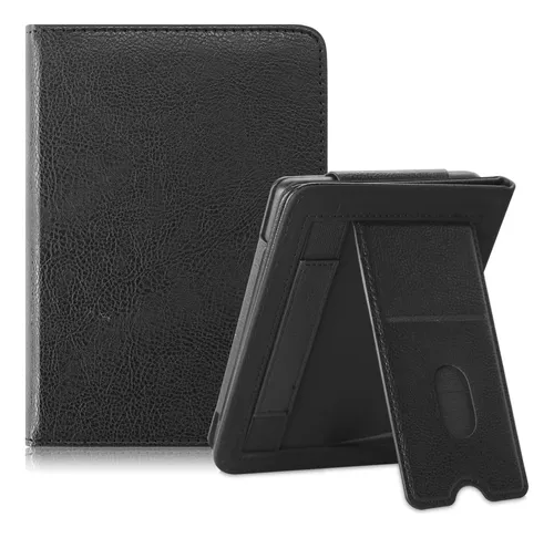 Funda Para Kobo Clara Colour/bw/2e/tolino Shine Cuero Negro