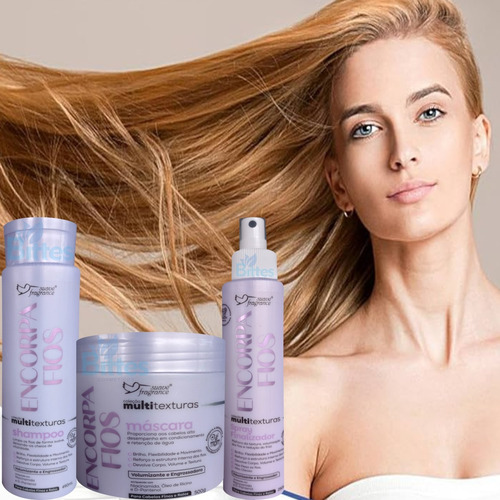 10 Kit Capilar Encorpa Fios Suave Fragrance Cabelo Atacado