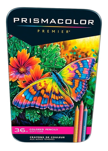 Colores Prismacolor Premier 36 Colores Estuche Metalico