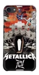 Protector Funda Case iPhone Samsung Metallica Cell Fun 1121