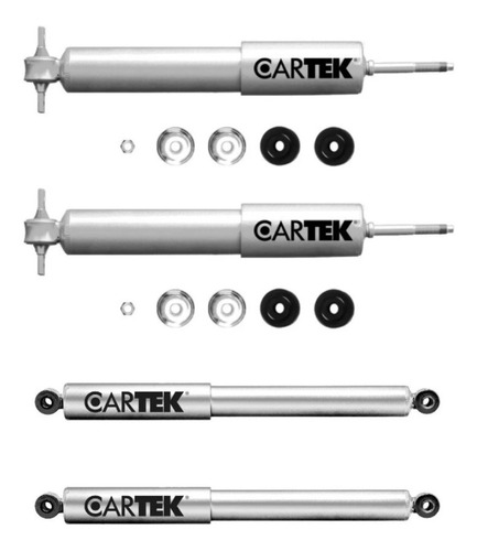 4 Amortiguadores Cartek Del/tras Pickup Ram 1500 2wd 09-10