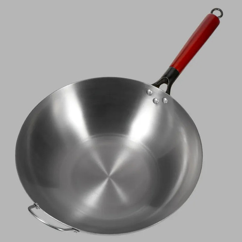 Hierro Wok Antiadherente Sartenes Antiadherentes Sartenes Kitchen 30cm