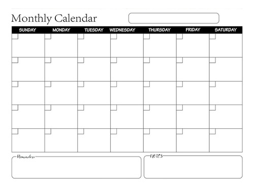 Calendario De Nevera Con Pizarra Magnética Regrabable