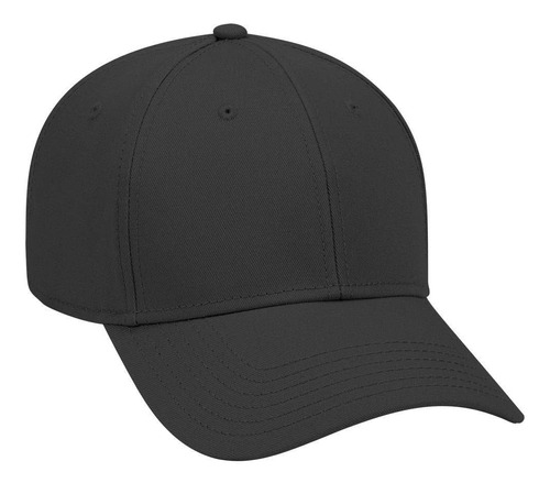 Otto Gorra De Sarga De Algodón Superior De Perfil Bajo De 6