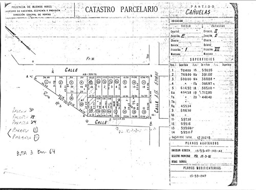 Importante Fracción En Venta Zona Comercial E Industrial Sobre Ruta 3 Km 64 Cañuelas