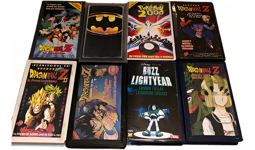 Pack 8 Videos Infantiles En Vhs (Usado)