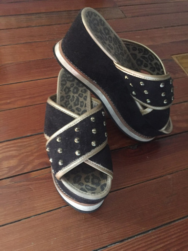Zapatos Suecos Plataformas Amorosamente Cuidados 37/38 Offf