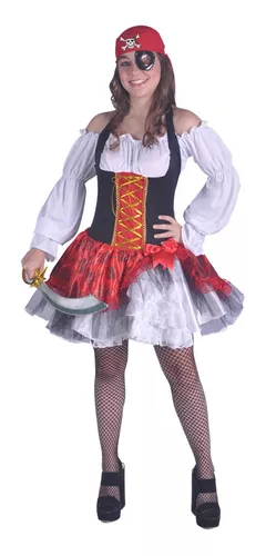 Disfraz para Mujer Pirata Bella Filibustera