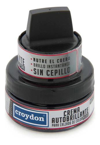 Betun Crema Autobrillo Negro Para El Hog - g a $408