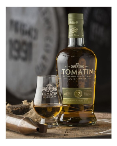 Imagen 2 de 10 de Whisky The Tomatin 12 Años Highland Single Malt. - Cuotas