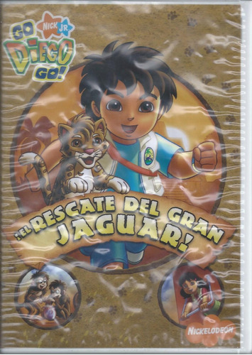 Go Diego Go! ¡el Rescate Del Gran Jaguar! Dvd Nacional Param