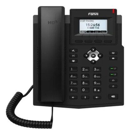 Teléfono Ip Empresarial Para 2 Lineas Sip   Fanvil X3sg Lite