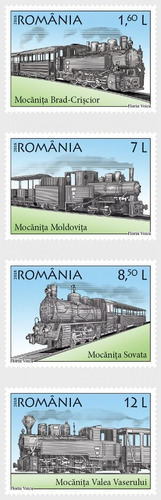 2018 Transportes- Trenes Locomotora - Rumania ( Serie) Mint