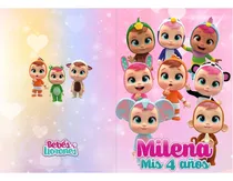 Comprar Libritos Para Pintar Bebes Llorones Cry Babie + Lapices X 10