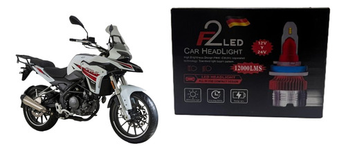 Luz Cree Led Mi2/f2 Benelli Trk 251 (instalación)