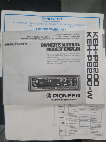 Pioneer Keh-p8200 Zerado (Usado)