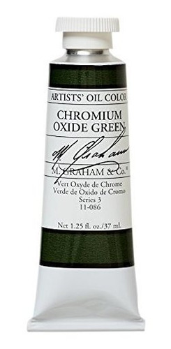 Art Paint - Pintura - M. Graham & Co. Oil Paint, Chromium Ox