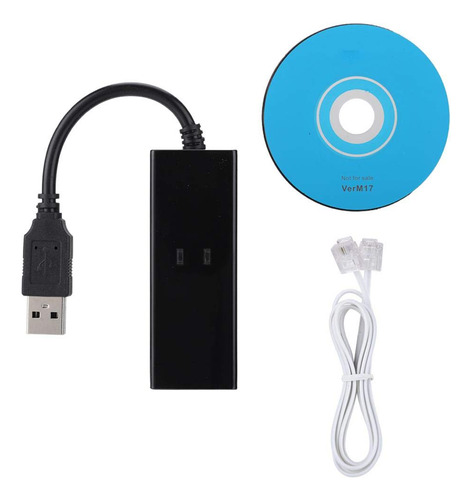 Módem De Fax Usb Dial Up 56k V.92 Módem Externo Usb