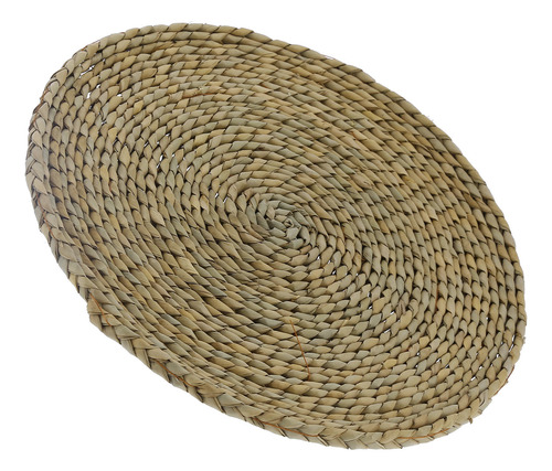 Cojín Redondo De Paja Para Puf, Tatami