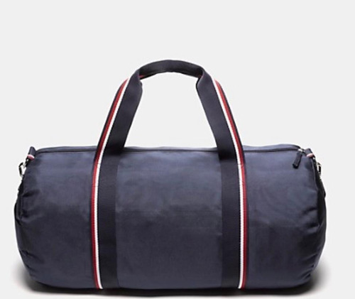 Bolsa Unissex Tommy Hilfiger Tricolor Cor Azul