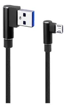 Comprar Microcable Usb, Cables De Carga En Ángulo Recto, Cables De C
