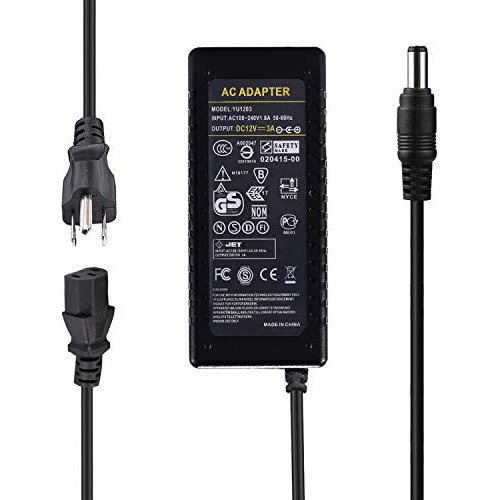 12v Adaptador De Alimentación 3a Ac 100 240v 50 60hz C...