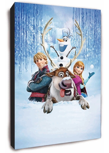 Cuadro De Frozen - Disney - Para Colgar Y Decorar 