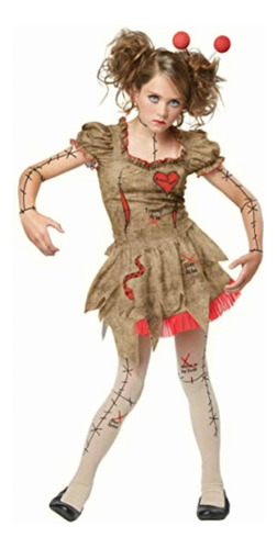 California Costumes Disfraz Infantil Voodoo Dolly Para